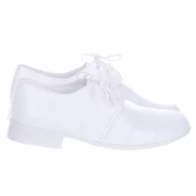    Момчета обувки за причастие бели момче 38г