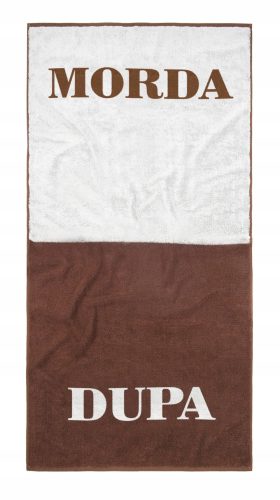 Забавен предмет - Хавлия Punttime Morda-Dupa 70x140 см