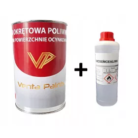   Корабна боя за цветове на галванизирани покриви 10 л + безплатно