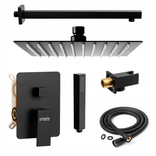 Скрит душ комплект INEA BLACK