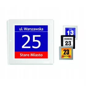 B&R номер на къща 23 х 3 см