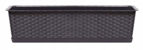  Prosperplast саксия 68,5 cm x 17,3 x 15 cm пластмасови нюанси на кафяво и бежово