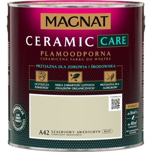 Керамична боя за стена Magnat 2.5 l Ethereal Aventuryn A42 мат