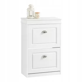  Шкаф за обувки SoBuy 54 x 83 x 24 см бял