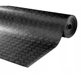   Омега постелка 100см х 150см черна 3 мм