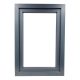PVC ДОГРАМА 800 x 1000 RU 1 x АНТРАЦИТ ВЪНШНА