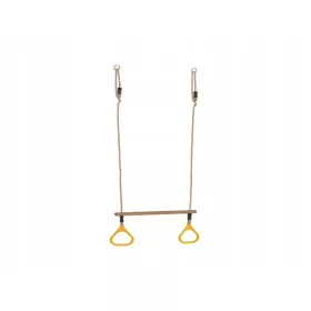   Дървен лост за трапец с триъгълни обръчи