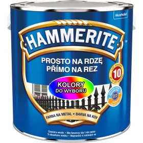   Антикорозионна акрилна боя за мебели и метал Hammerite 2.5л