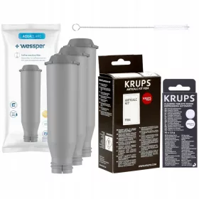    Krups таблетки за почистване на кафе машина Krups XS3000 10 броя + 5 други продукта