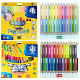    Пастели молив Astra 24 бр + пастели молив Astra 24 бр.