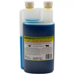  Препарат за растителна защита - Cleanlab Asekor Fly препарат за летящи и пълзящи насекоми 1л