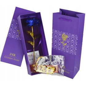    СИНЯ РОЗА - ВЕЧЕН ПОДАРЪК С ПОСТАВКА