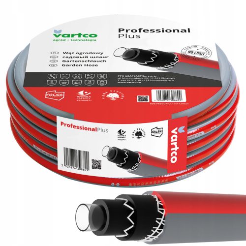  VARTCO PROFESSIONAL+ Градински маркуч 6 слоя 50м 3/4