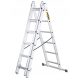 Стълба Drabest 3,98 м алуминий 3 х 6 до 150 кг
