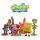 Фигурки SPONGEBOB Squarepants, комплект от 6 бр.