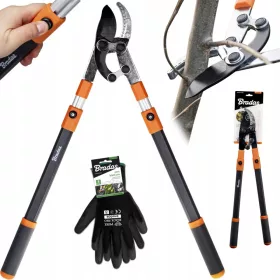    Ръчни ножици Bradas 104 cm 0 V + Bradas PURE BLACK PRO ръкавици размер 9 - L 1 чифт