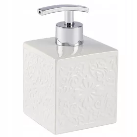   Wenko стоящ ръчен дозатор за сапун 500 ml бял