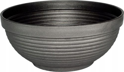  Szemikowie саксия 22 cm x 52 x 22 cm диаметър 52 cm пластмасови нюанси на сиво и сребро