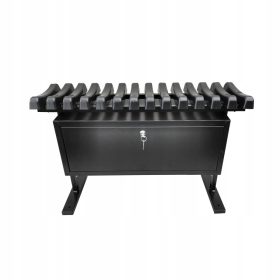   Пейка без облегалка, метал, 82 х 25 см