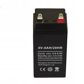   ГЕЛ БАТЕРИЯ 4V 4Ah за касови везни и играчки