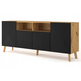    Скрин Bim Furniture LUXI 194,8 x 41,8 x 80 см занаятчийски дъб мат