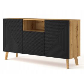    Скрин Bim Furniture LUXI 146 x 41,8 x 80 см занаятчийски дъб мат