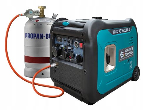  Преносим монофазен генератор Könner & Söhnen 5500 W бензин