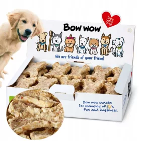    Bow Wow Телешки деликатеси със зеленчуци 30бр
