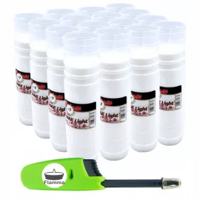   16× Маслена вложка за свещи Maxlight 23,5 см + Разтегателна запалка безплатно!