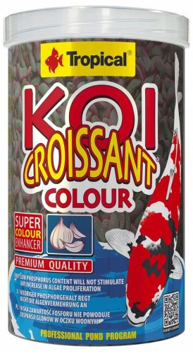  Tropical Koi Croissant Color храна за рибки на гранули 210гр