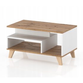    Правоъгълна холна маса Concordia SCANDI 90 x 51 x 57 см дъб вотан