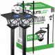  Соларна лампа Lumiled черна 155 см 2 бр.