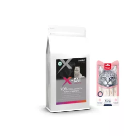    X-cat GF стерилен. пиле риба тон сьомга 5KG+EZZYGROOM