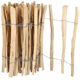   Кантове за градината - Дървен градински кант Котарбау 500см х 60см бежов