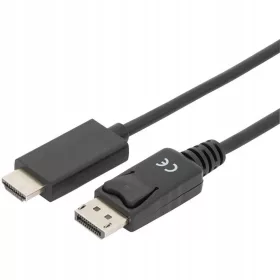  Кабел Digitus AK-340303-020-S HDMI - DisplayPort 2 м