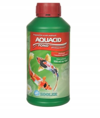  Zoolek Aquacid Pond Pond 500 мл понижава Ph Kh