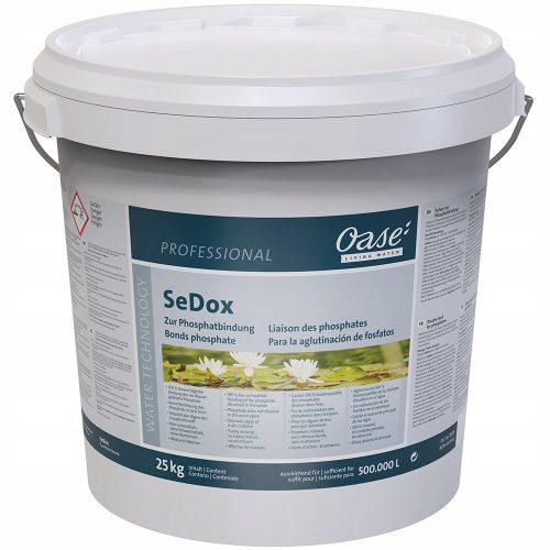  OASE SeDox 25 кг Свързва фосфатите, намалява водораслите