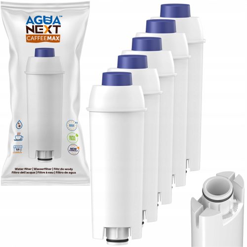  Филтър за вода Agua Next за кафе машина Delonghi, бял, 1 бр.