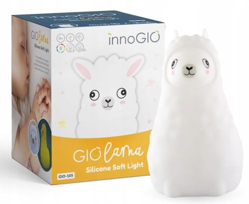  Бяла нощна лампа Innogio