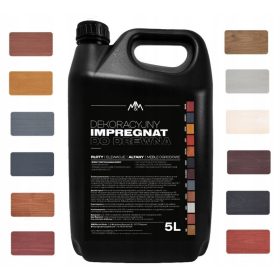   Импрегнираща боя за дърво 5L с вакси, 12