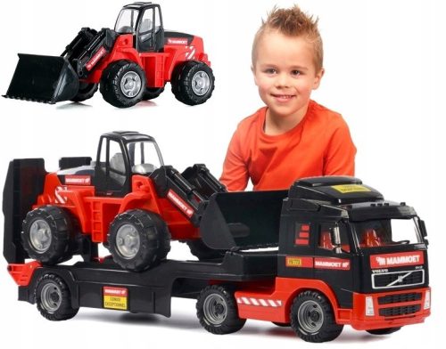  Комплект превозни средства Polesie Mammoet Volvo 56733