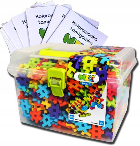  Meli Basic Klocki Travel Box 500 бр. 50003