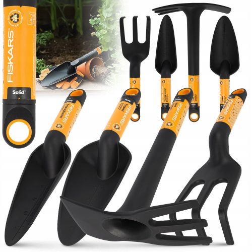  Fiskars комплект градински инструменти 4 бр.