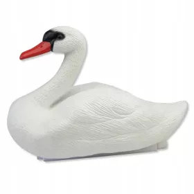    Малък лебед, плуващ в езерце, 35 см