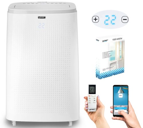 4в1 Yoer 4200W WiFi преносим климатик 60м2