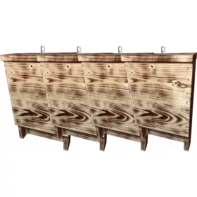    Кутия за прилепи STRATMAN, кроена, изстреляна, 4 бр