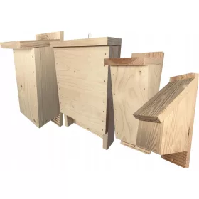    Комплект от 4 кутии за прилепи с вътрешни изрезки