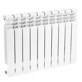   Hydroland 78 W бял алуминиев радиатор 70 x 568 x 70 mm - странична връзка