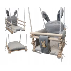    ДЕТСКА ЛЮЛКА 3В1 ЗА ДОМА И ГРАДИНАТА ЗАЙЧЕ