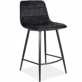    Табуретка Signal, черна, 87 см, дамаска